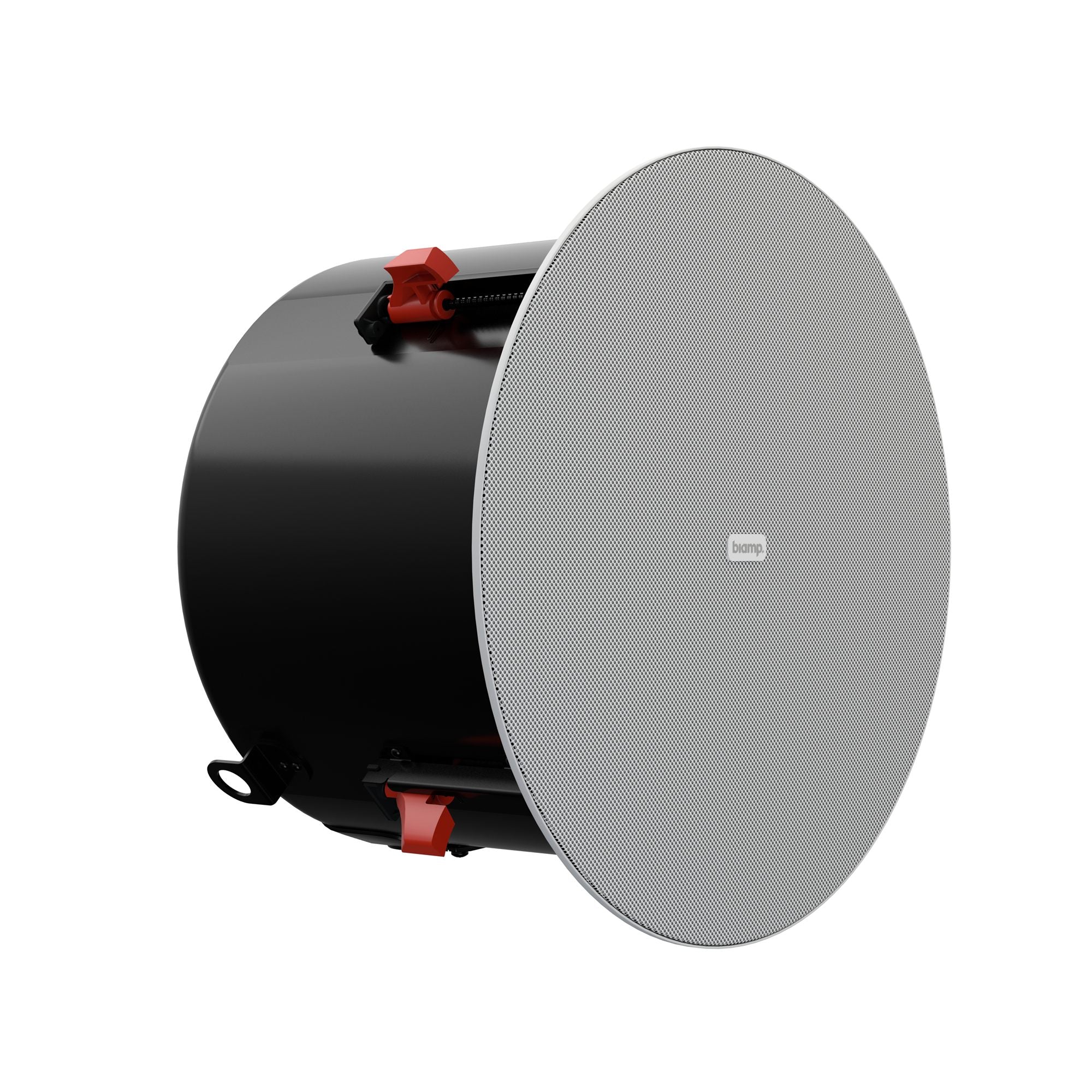 Biamp 8in Pair of 2-Way High Effieciency Coaxial Ceiling Loudspeakers - White