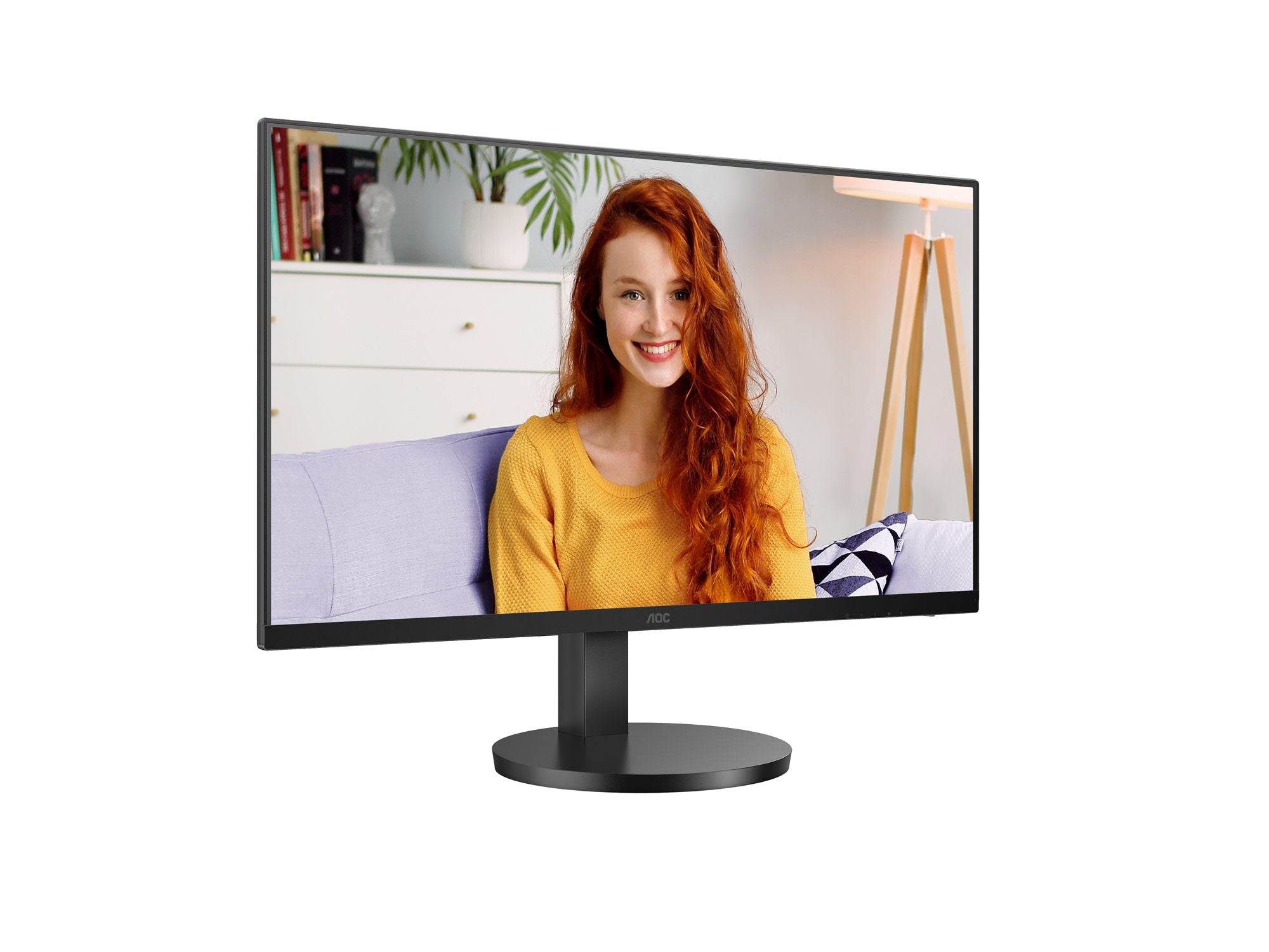 AOC U27B3AF 27p UHD 3840x2160 60Hz HDR10 HDMI 2.0 DisplayPort 1.4 black
