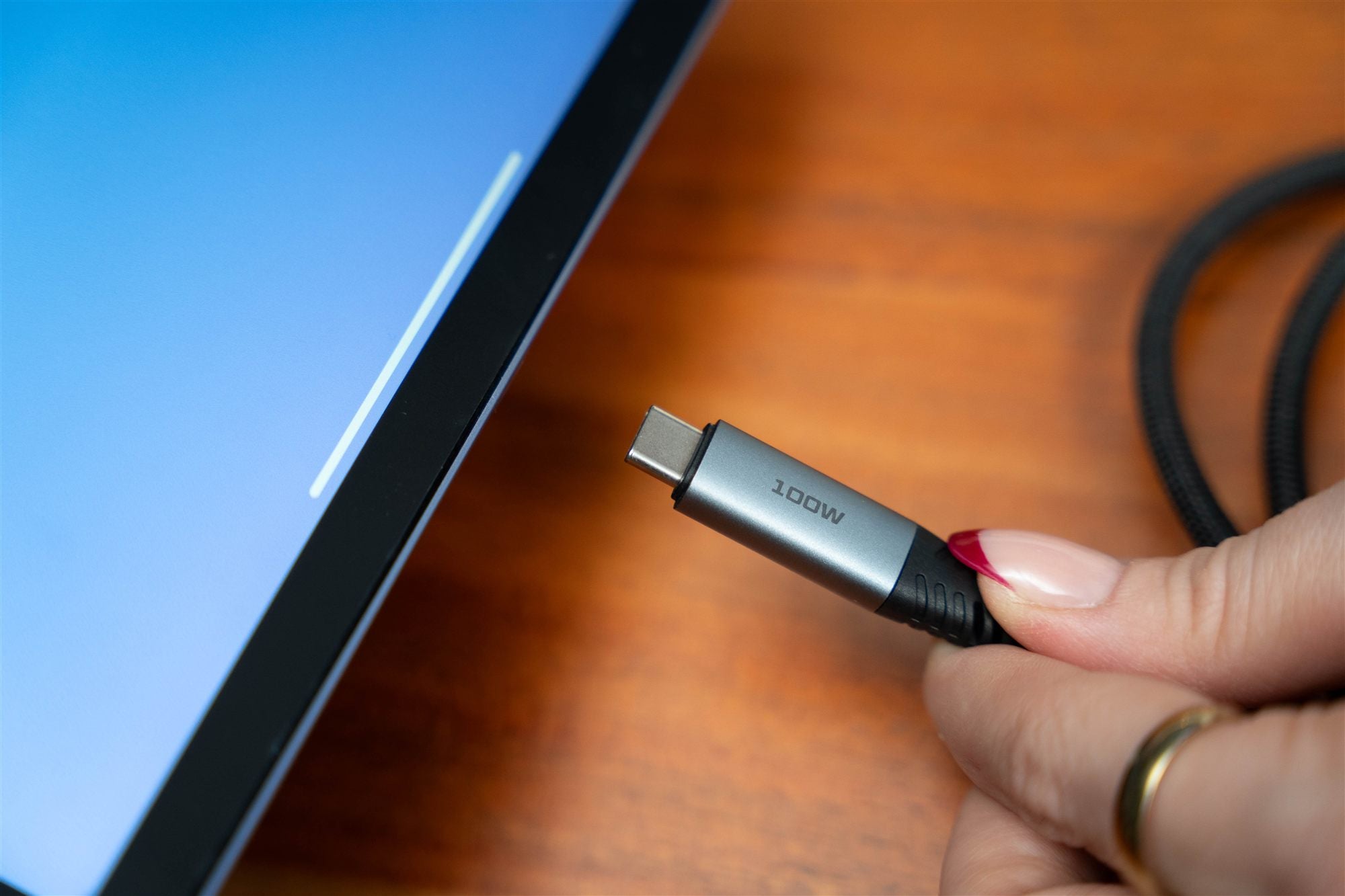 Sync & Charge USB C to USB C 100W 120 cm