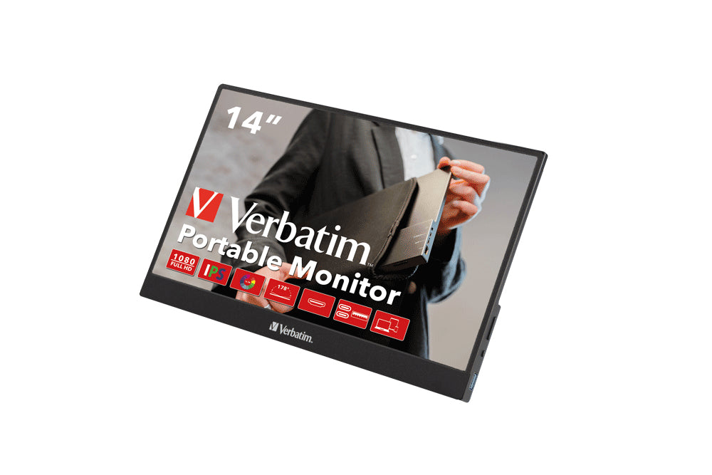 Verbatim PM-14 Portable Monitor 14" Full