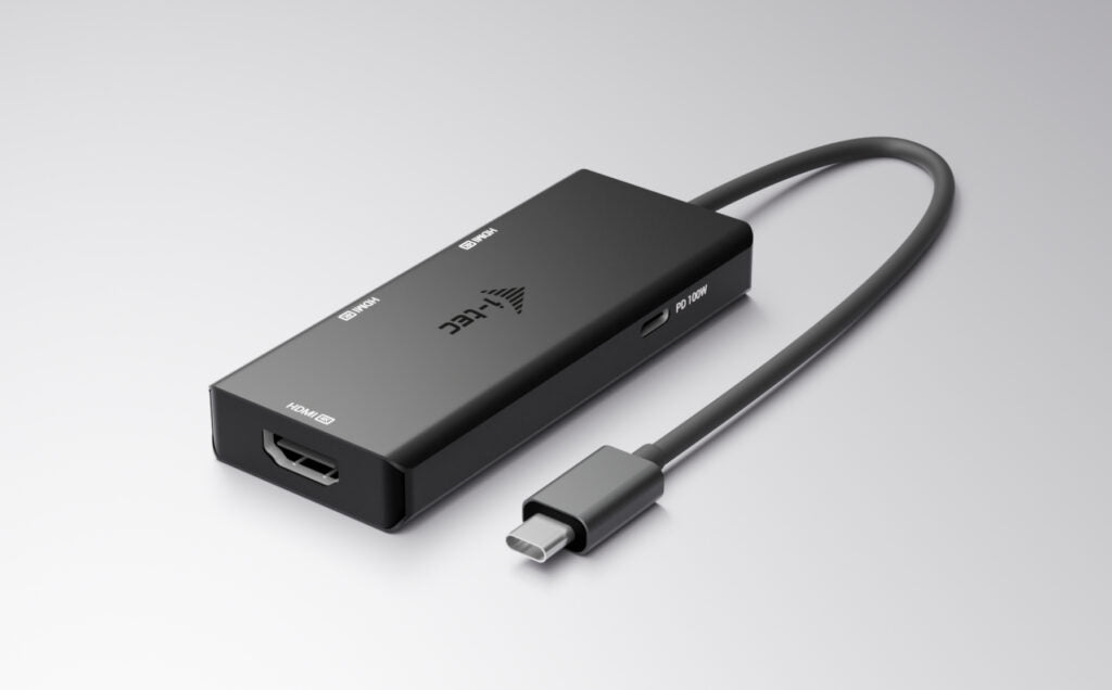 I-TEC USB-C Triple 4K HDMI Video Adapter 3x HDMI 4K/60Hz PD 100W
