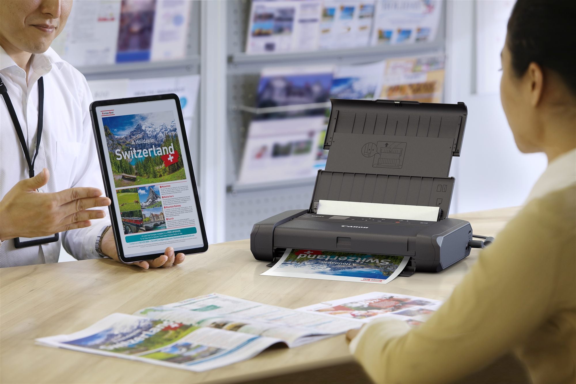 CANON MAXIFY BX110 Printer colour inkjet A4 4800x1200dpi 9ipm mono 5.5 min/page colour 50sheets USB-C Wi-Fi