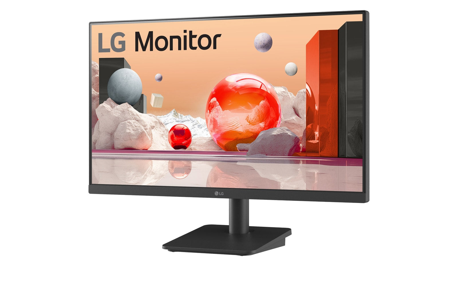 LG 24BA400-B écran plat de PC 60,5 cm (23.8") 1920 x 1080 pixels Full HD LCD Noir