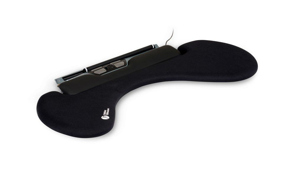 Souris centrale Ergoslider Plus USB noire