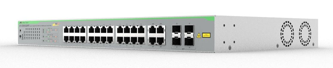 Switch WSmart 24x10/100/1000TX PoE+, 4xSFP100M/1G, PoE+ 370W