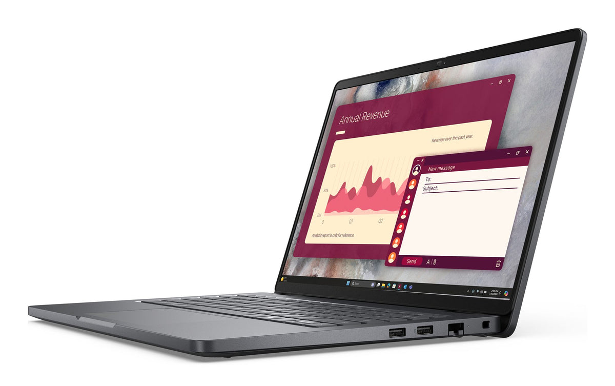 "DELL Pro 14 PC14250 Intel Core 5 220U Ordinateur portable 35,6 cm (14"") Full HD+ 16 Go DDR5-SDRAM 512 Go SSD Wi-Fi 6E (802.11ax) Windows 11 Pro Noir"