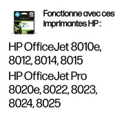 HP 912XL High Yield Cyan Original Ink Cartridge cartouche d'encre 1 piece(s) Rendement élevé (XL)