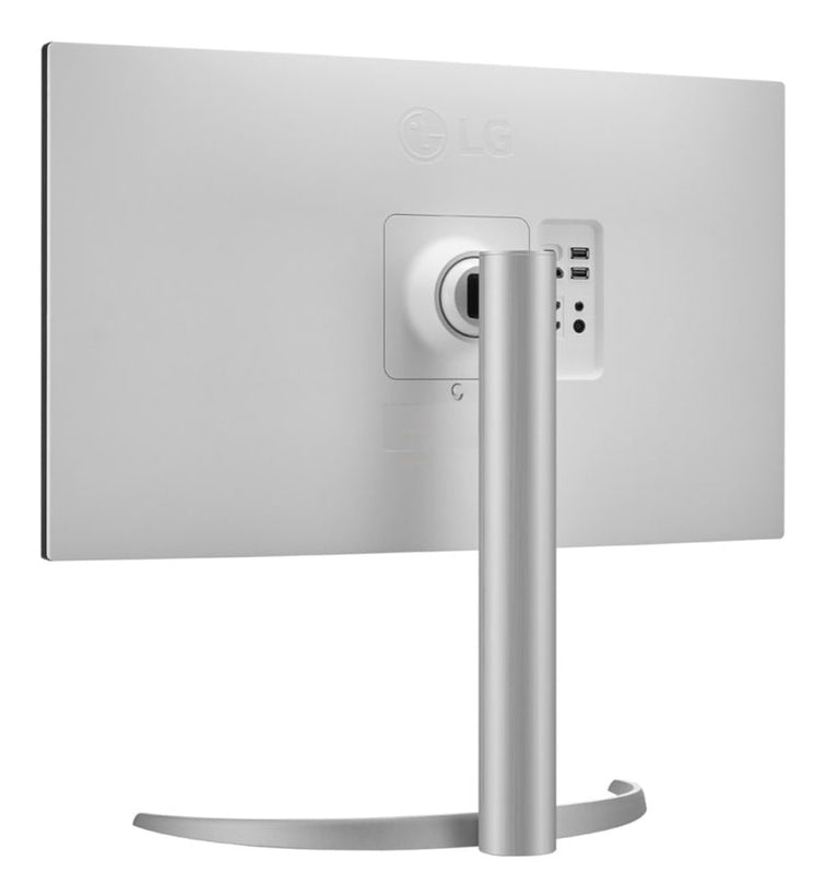 LG 27UP850K-W.AEU Écran LED - 27p - 3840 x 2160 4K UHD - IPS - 400 cd/m² - 1200:1 - DisplayHDR 400- 5ms - 2xHDMI, DP hauts parleurs