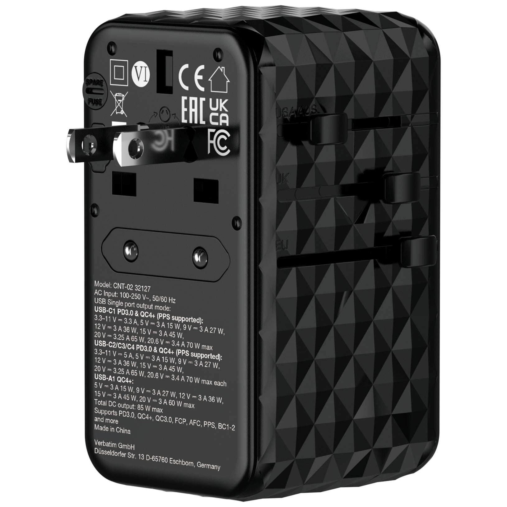 Charge ´n´ Travel Diamond 85W Retractabl