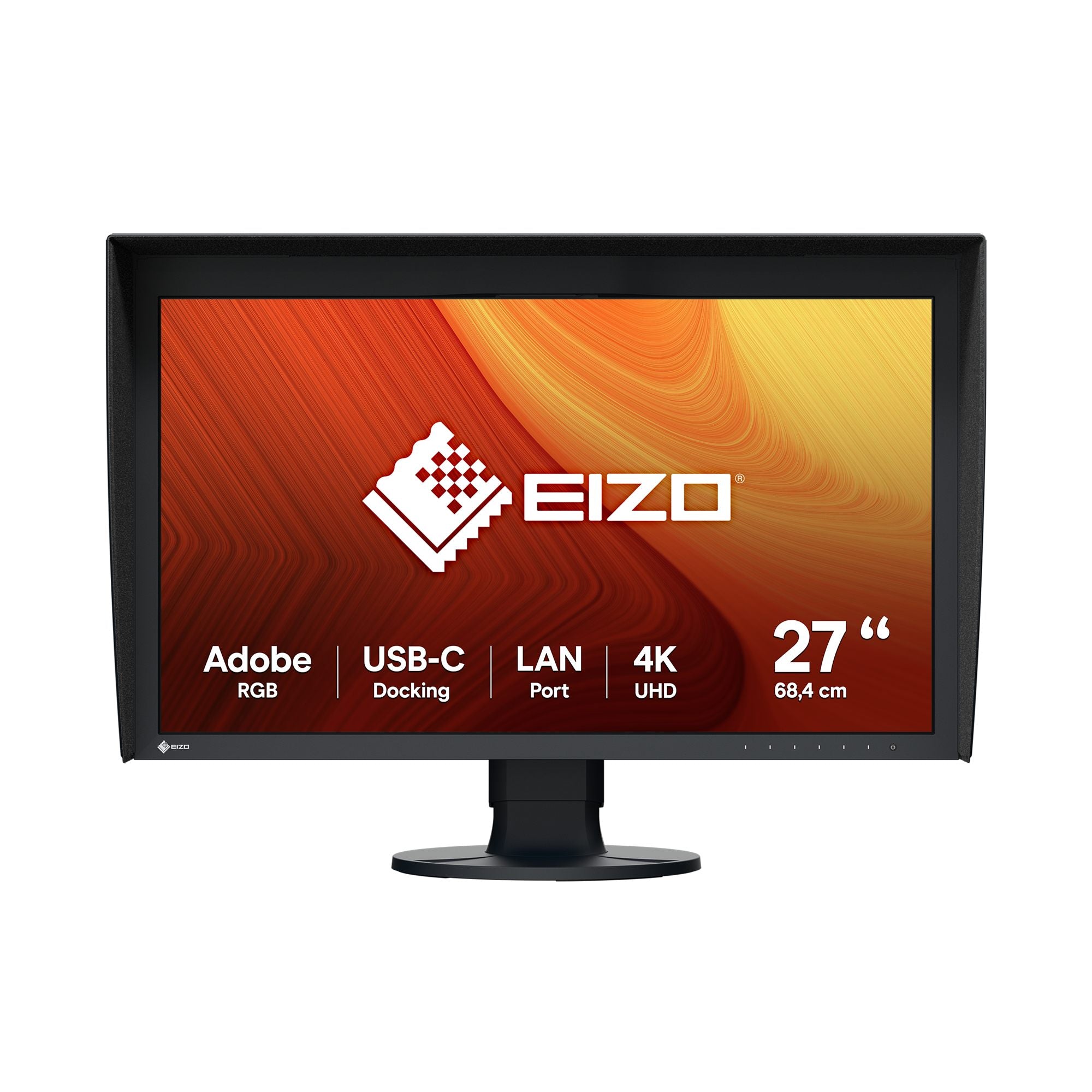 "EIZO ColorEdge CG2700X écran plat de PC 68,6 cm (27"") 3840 x 2160 pixels 4K Ultra HD LCD Noir"