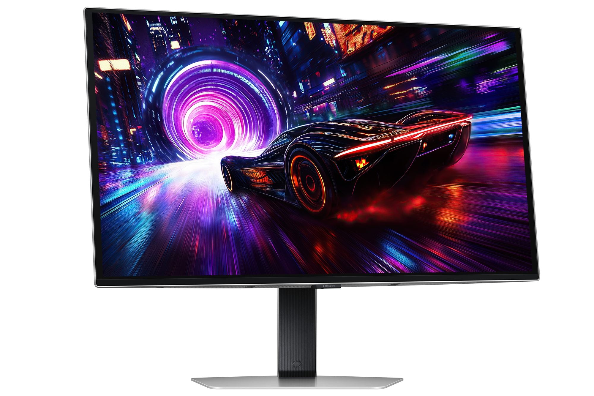 "Samsung G81SF écran plat de PC 68,6 cm (27"") 3840 x 2160 pixels 4K Ultra HD OLED Argent"