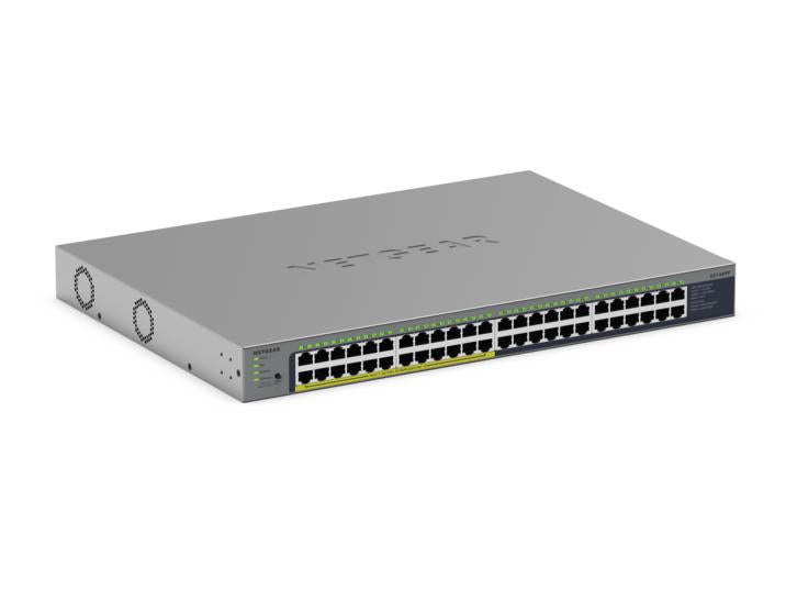 NETGEAR 48PT GIGE UNMANAGED SWICH W/POE+ GS748PP