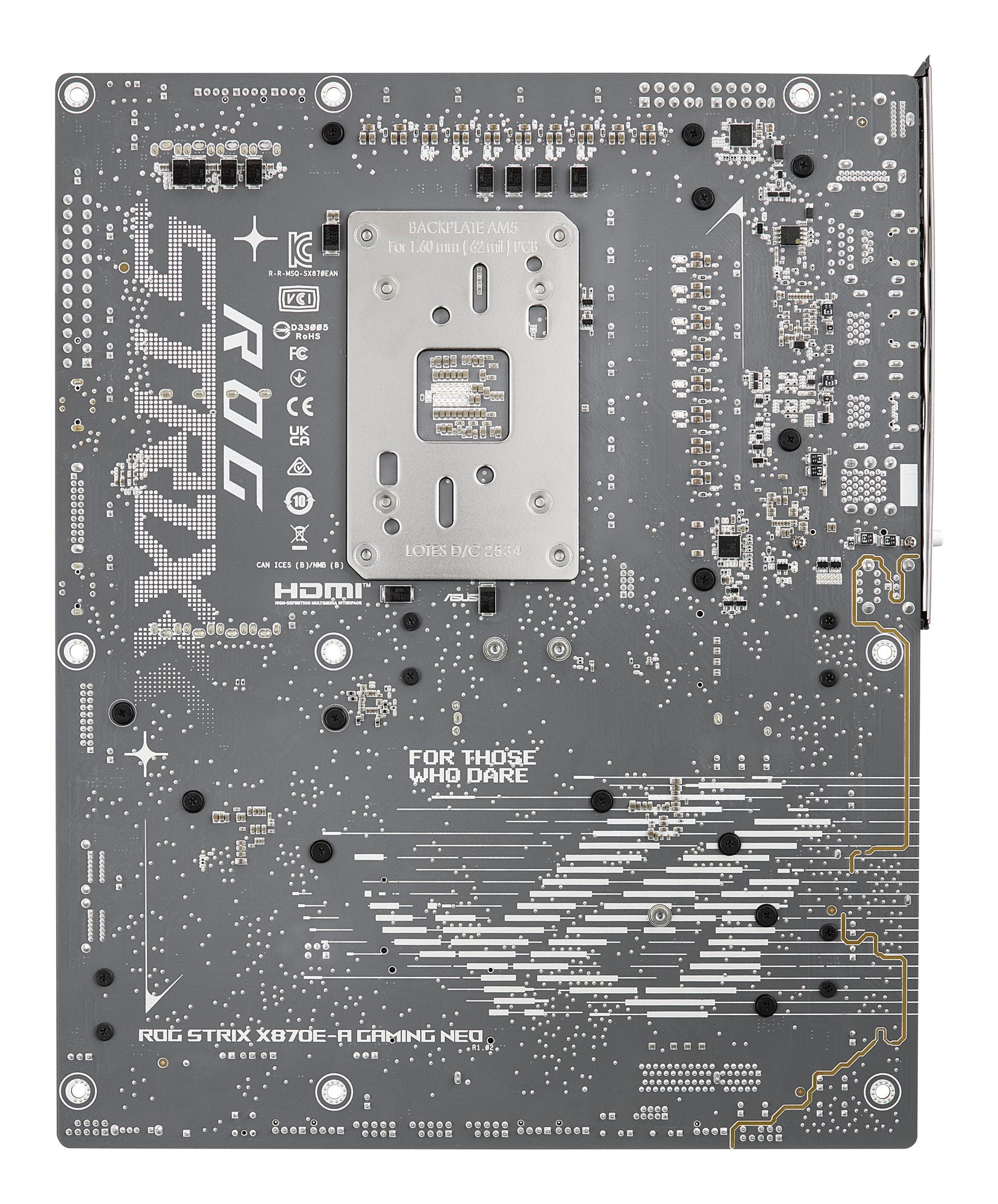 ASUS ROG STRIX X870E-A GAMING WIFI7 NEO ATX motherboard 4xDDR5 1xPCIe 5.0 4xM.2 1xHDMI 4xSATA