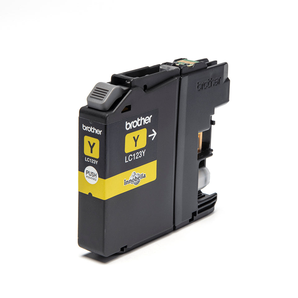 BROTHER LC-123 cartouche dencre jaune capacité standard 600 pages pack de 1
