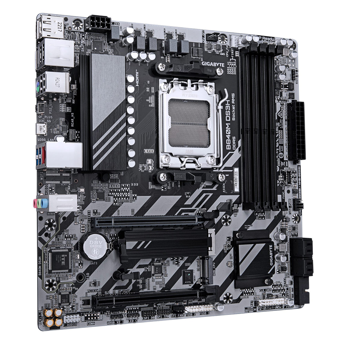 GIGABYTE B840M DS3H carte mere AMD B840 Emplacement AM5 micro ATX