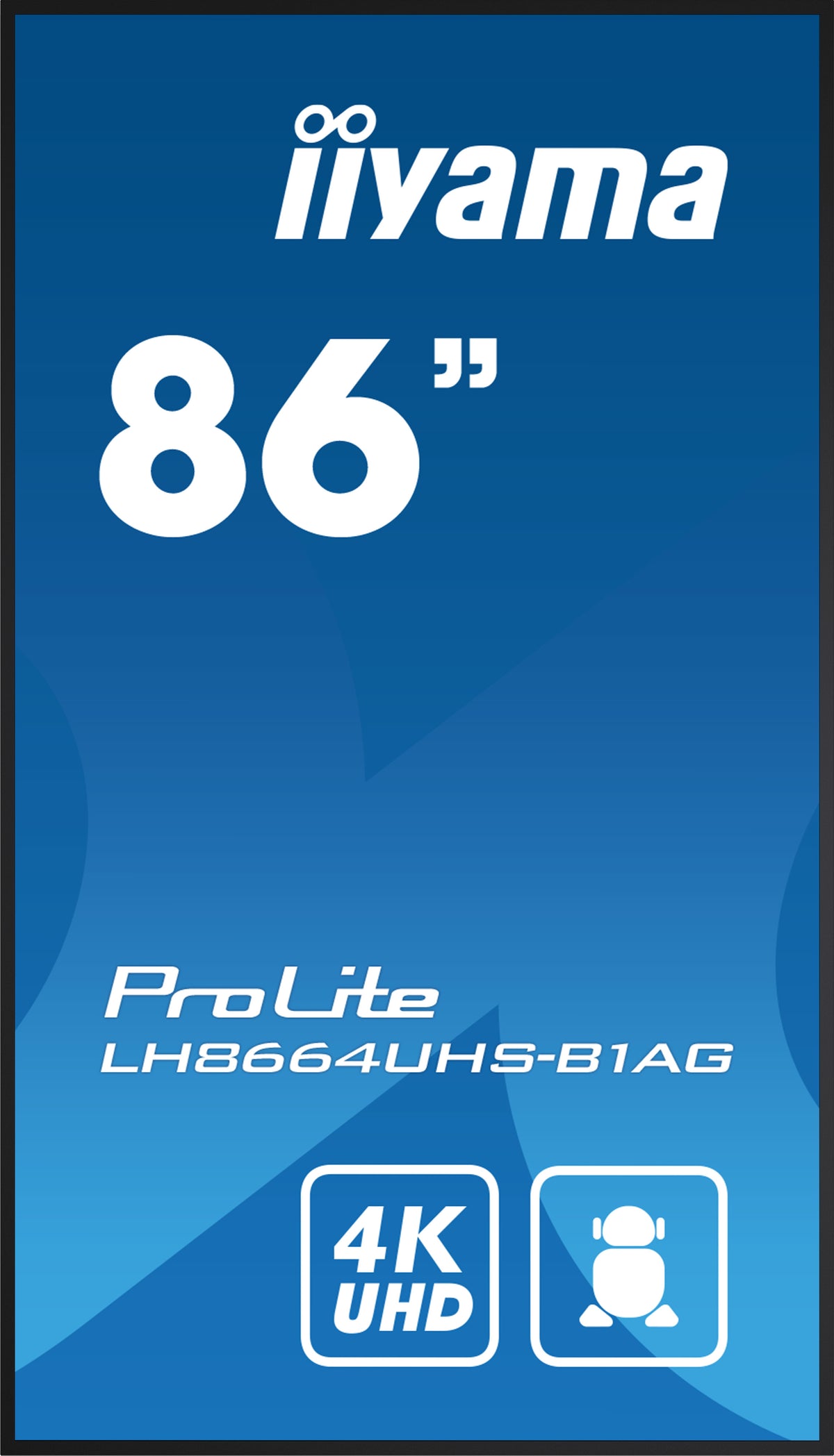 IIYAMA- Afficheur professionnel 86" LH8664UHS-B1AG