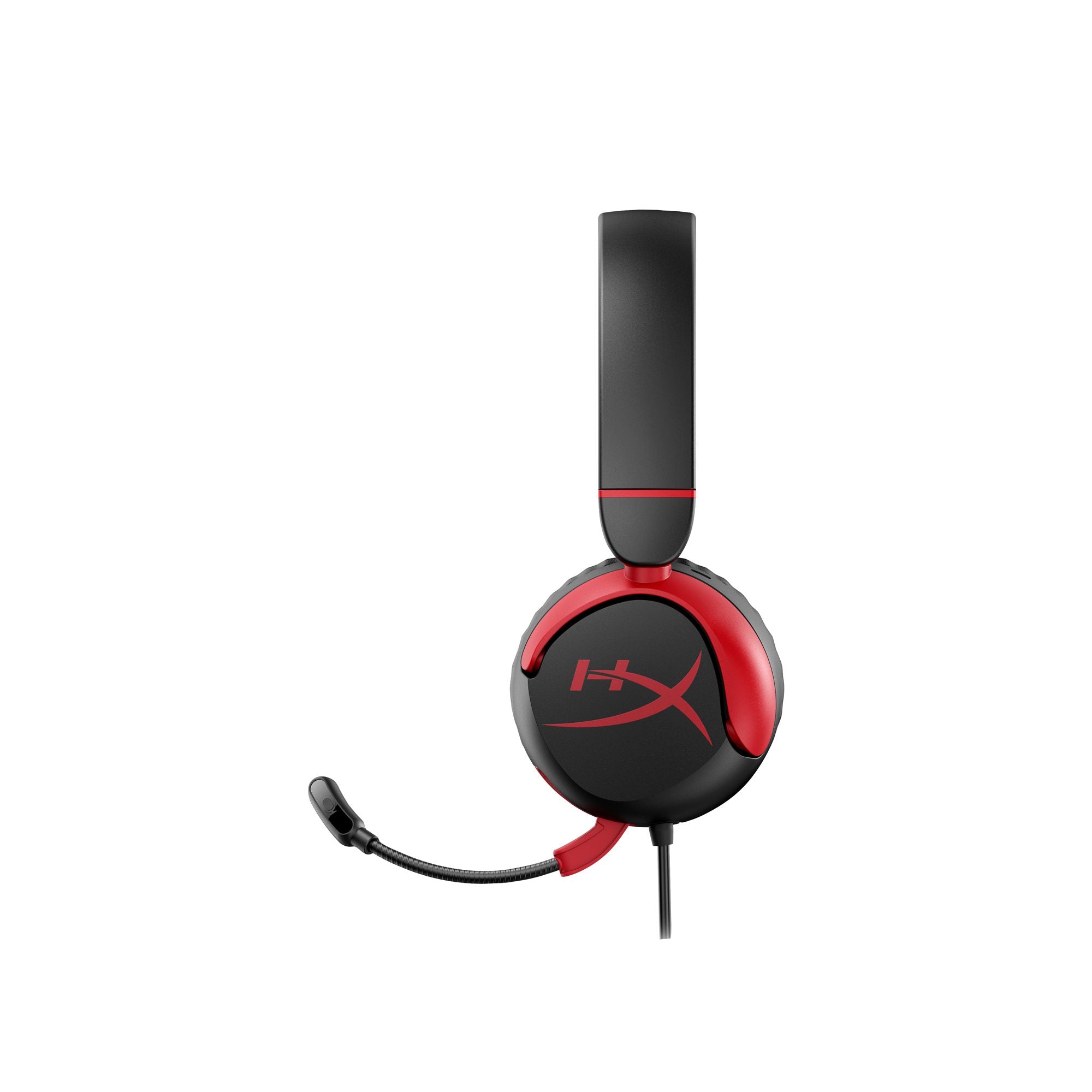 Casque filaire HyperX Cloud Mini avec microphone, minijack 3,5 mm, noir-rouge