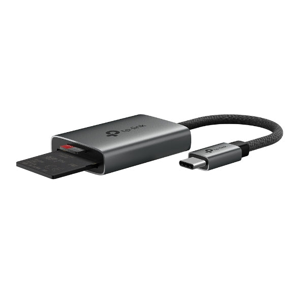 TP-Link UA440C lecteur de carte mémoire USB 3.2 Gen 1 (3.1 Gen 1) Type-C Gris