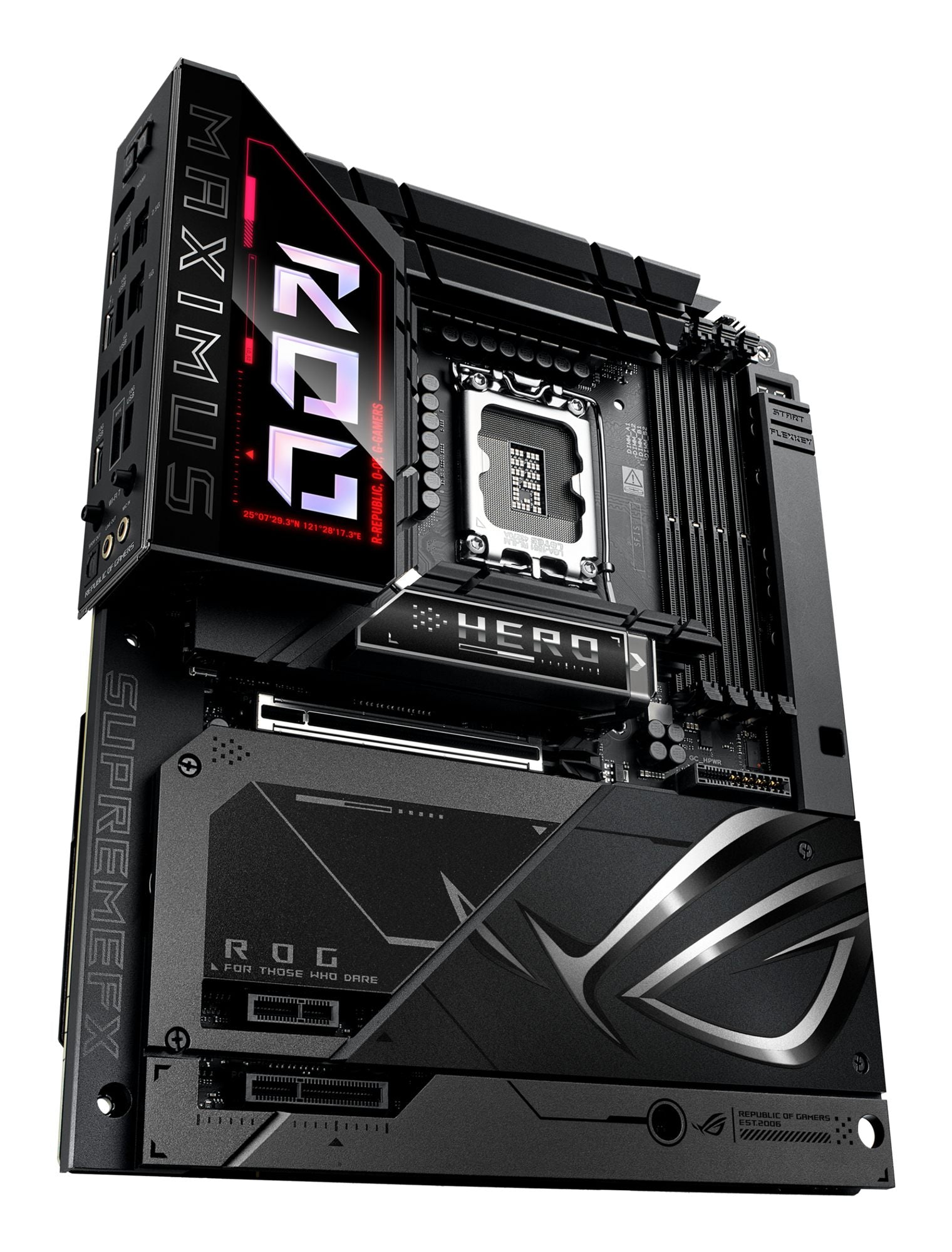 ASUS ROG MAXIMUS Z890 HERO BTF LGA 1851 DDR5 ATX motherboard 1xHDMI 2xThunderbolt 6xM.2 4xSATA
