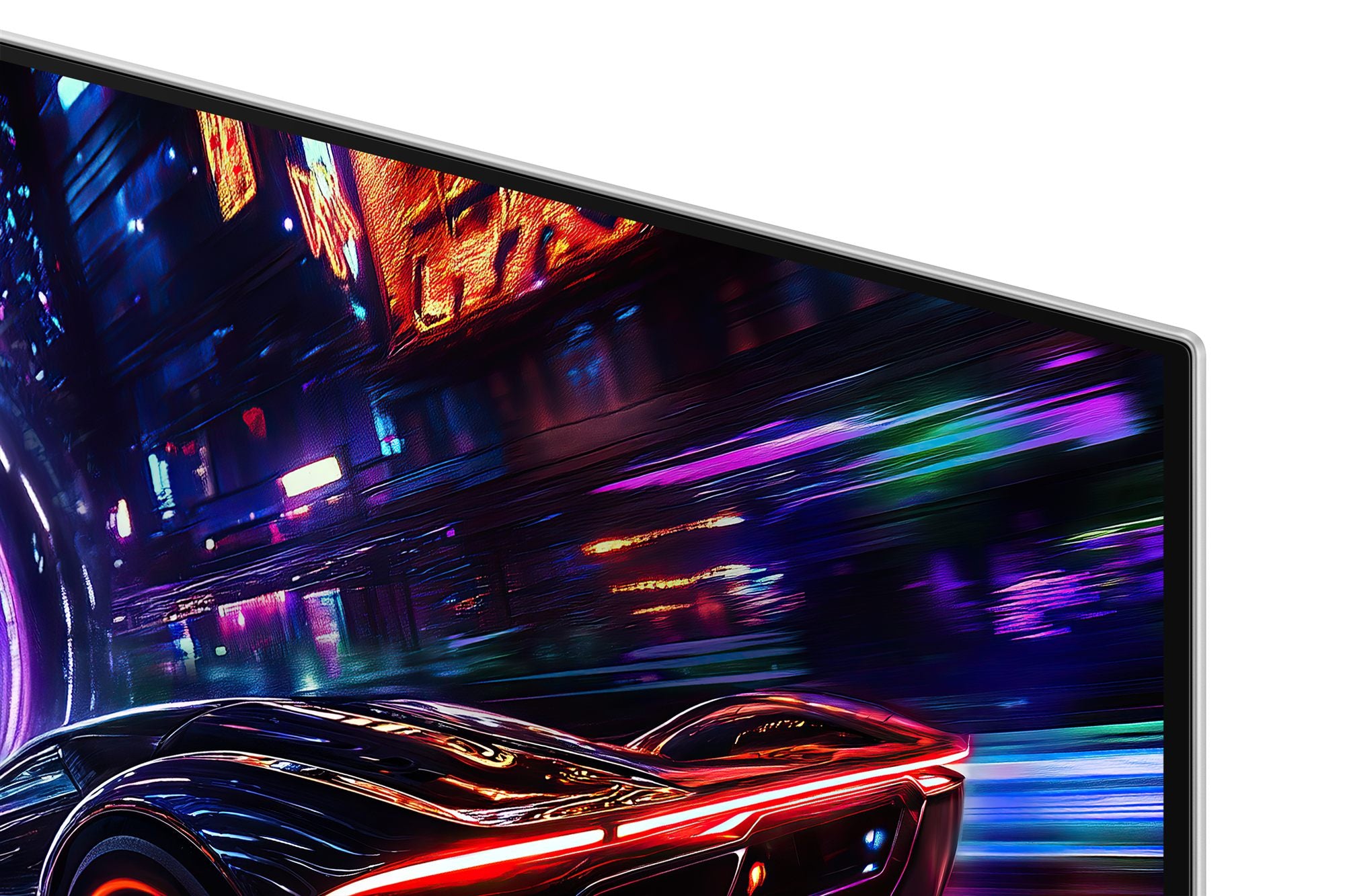 "Samsung G81SF écran plat de PC 81,3 cm (32"") 3840 x 2160 pixels 4K Ultra HD OLED Argent"