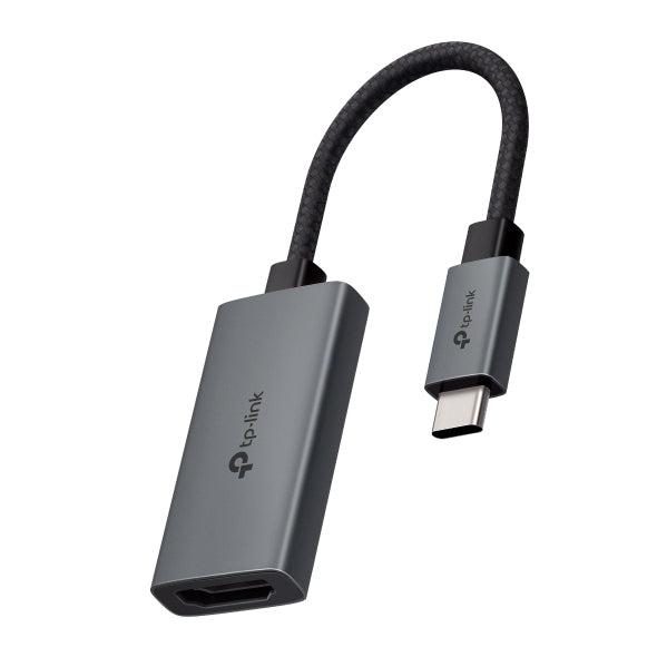 TP-LINK USB Type-C to HDMI Adapter 1x USB-C Connector 1x HDMI 4K 60Hz Port Plug and Play Fast Heat Dissipation