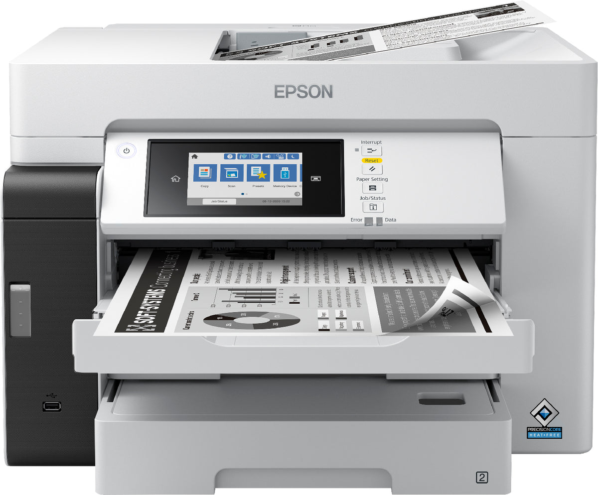 EPSON EcoTank Pro ET-M16685 MFP Mono inkjet ITS A3 25ppm Print 550sheets USB LAN Wi-Fi