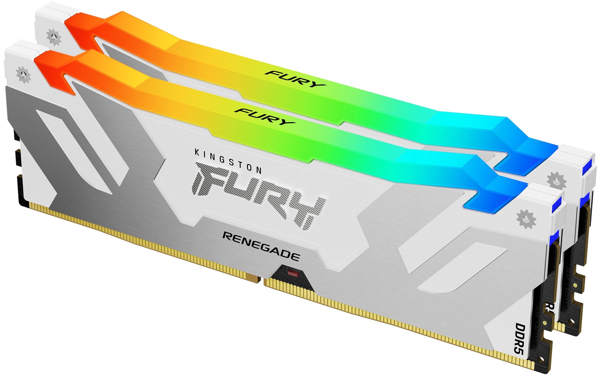 KINGSTON FURY Renegade 32Go DIMM DDR5 6400MT/s DDR5 CL32 Kit of 2 RGB White XMP