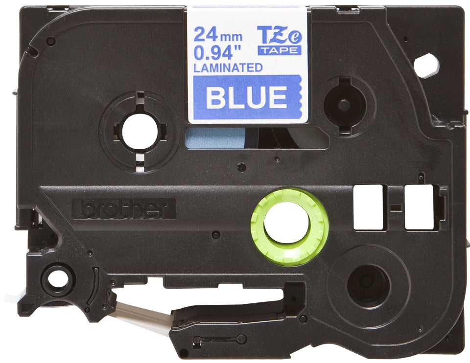 Tape/24mm white on blue f P-Touch