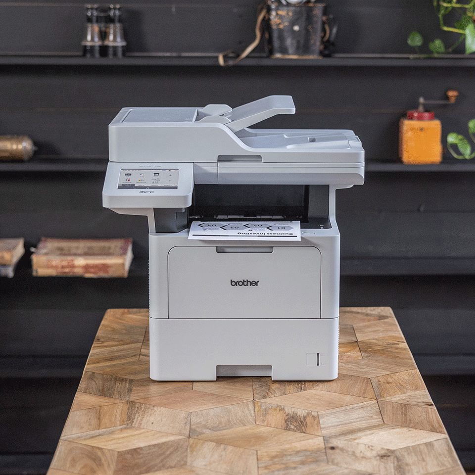 BROTHER MFC-L6710DW MFP Mono B/W laser A4 50ppm copy 50ppmprint 520 sheets USB 2.0 Gigabit LAN Wi-Fi