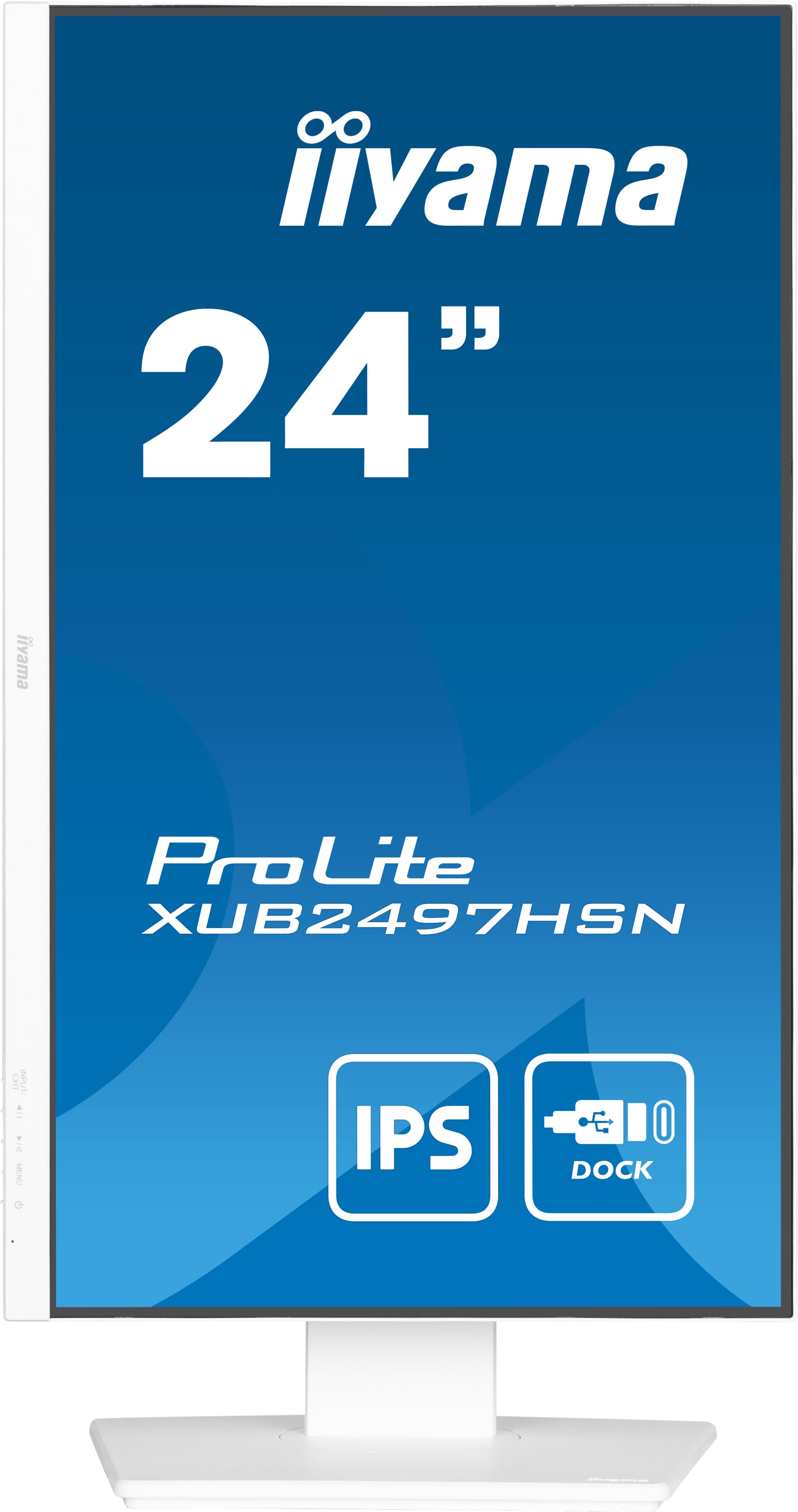 IIYAMA- Ecran bureautique 24" XUB2497HSN-W1 Blanc