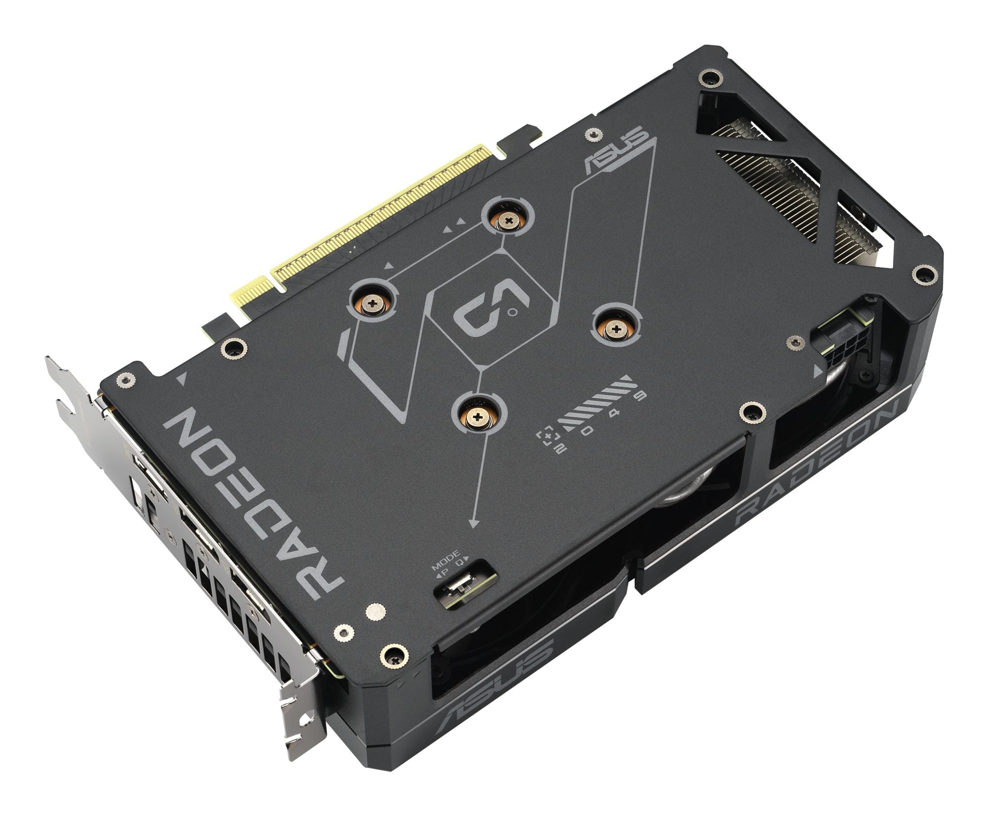ASUS DUAL RX 9060 XT 16Go GDDR6 2xDP 1xHDMI