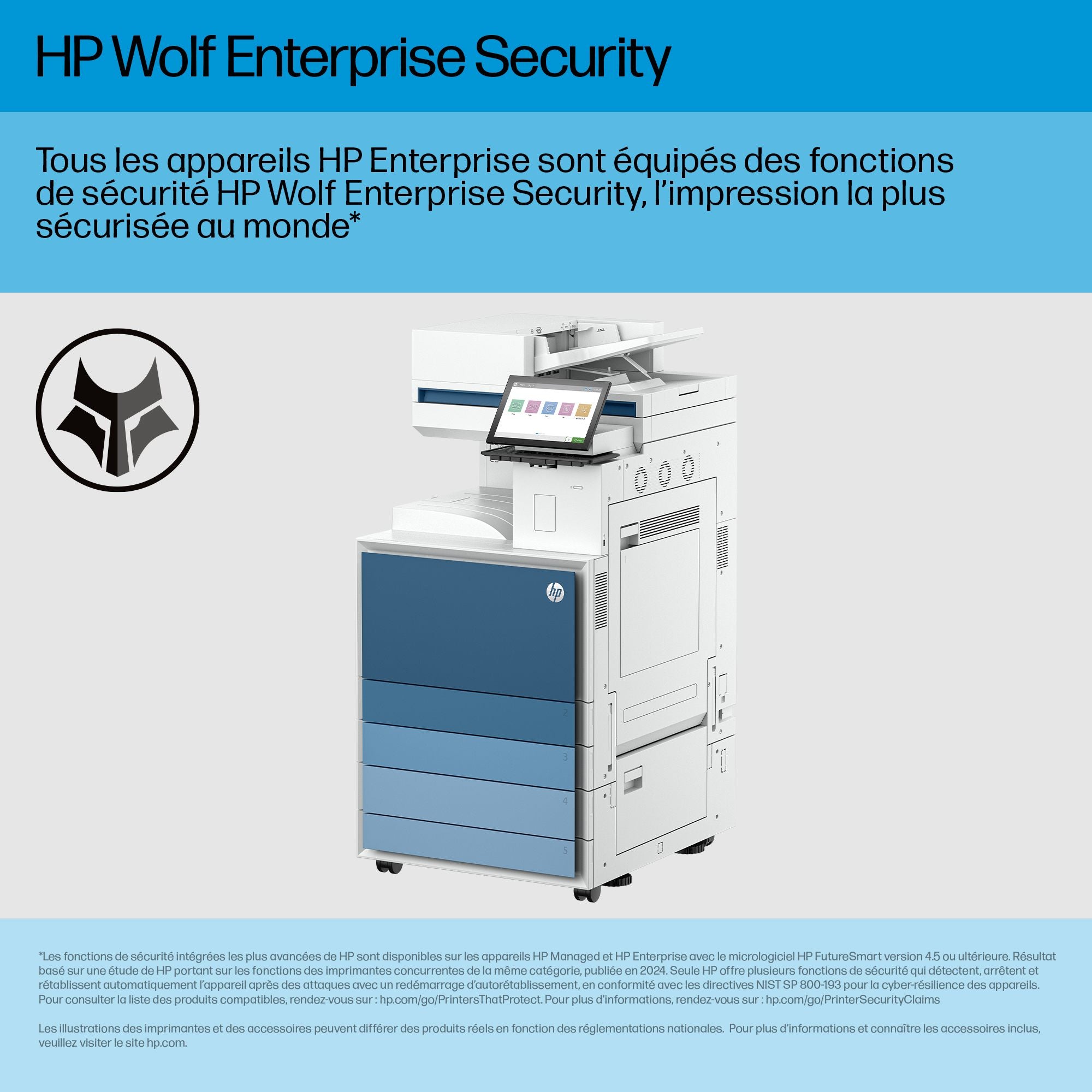 HP LaserJet Ent Flow MFP 8601Z Printer E