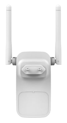 D-LINK Répéteur Wireless N 300 avec un port 10/100Mbps et 2 antennes externes WPS IEEE 802.11 b/g/n débit 300 Mbps