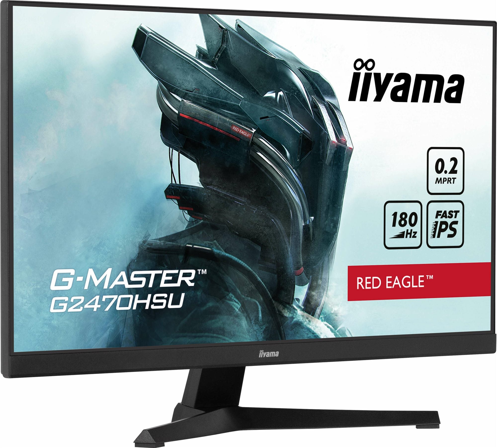 "iiyama G-MASTER G2470HSU-B6 écran plat de PC 60,5 cm (23.8"") 1920 x 1080 pixels Full HD LCD Noir"