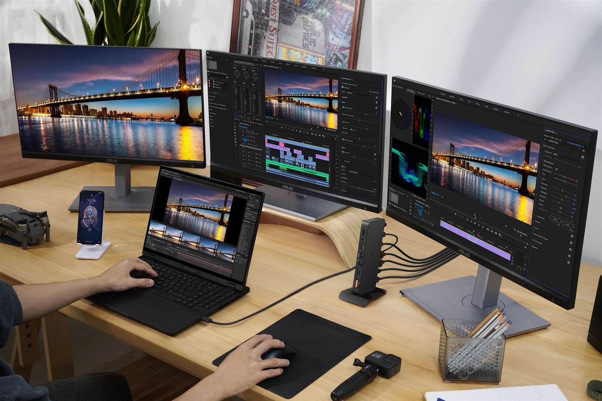 ASUS DC500 TRIPLE 4K TBT4 DOCK/EU 2Years
