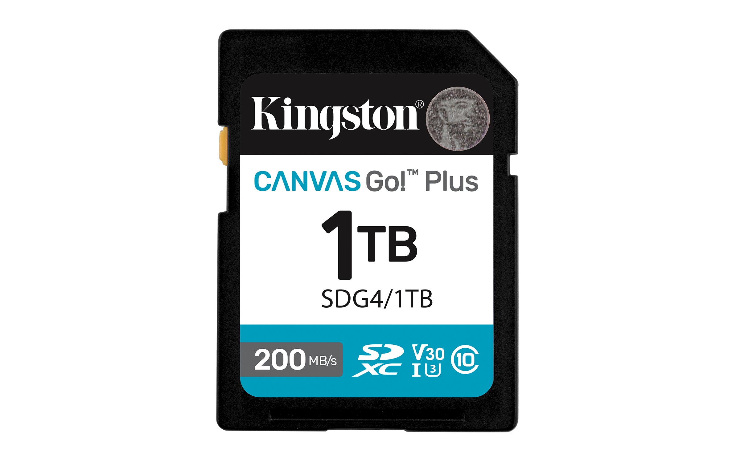 KINGSTON 1To SDXC Canvas Go Plus Gen4 200Mo/s C10 UHS-I U3 V30