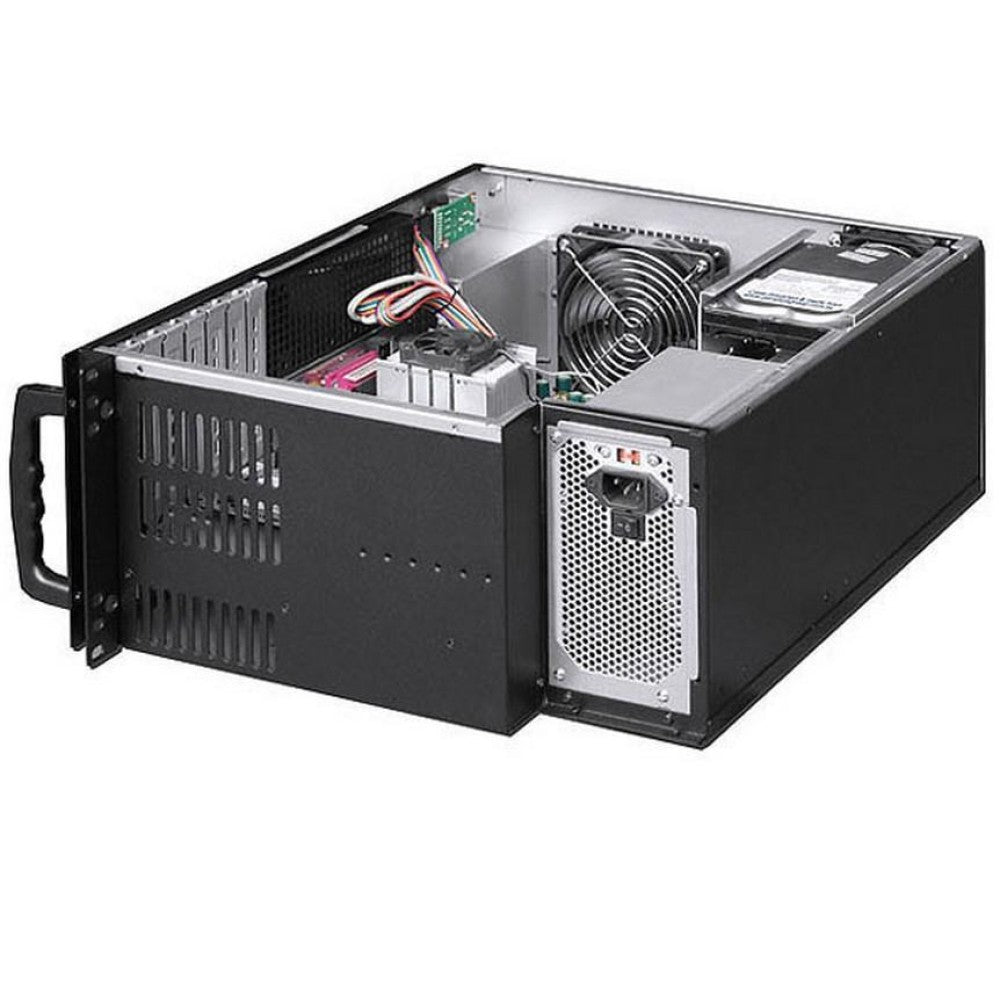 "Techly I-CASE MP-P4HX-BLK6 Boîtier serveur PC ATX Rack 19"" 4U"
