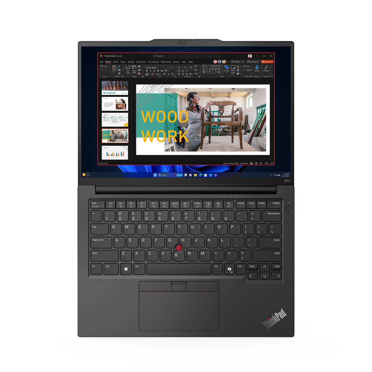 LENOVO ThinkPad E14 - G6 - 14pWUXGA - AMD Ryzen 5 7535HS - W11Pro - 16Go RAM -  512Go SSD