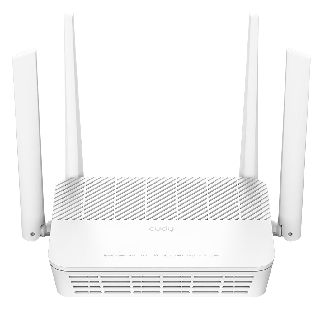 Cudy AX3000 routeur sans fil Gigabit Ethernet Bi-bande (2,4 GHz / 5 GHz) Blanc
