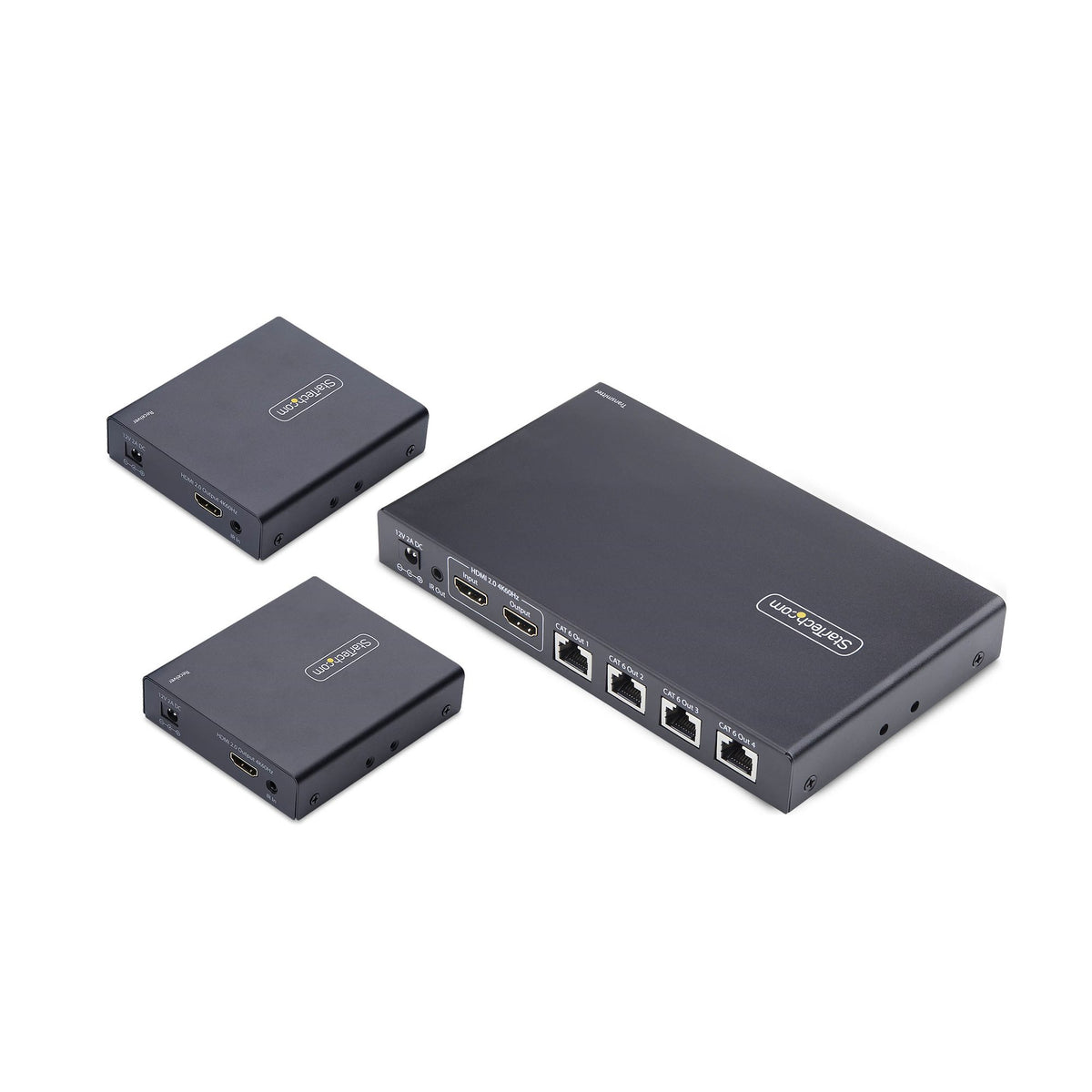 4-Port HDMI Extender/Splitter Over CAT6