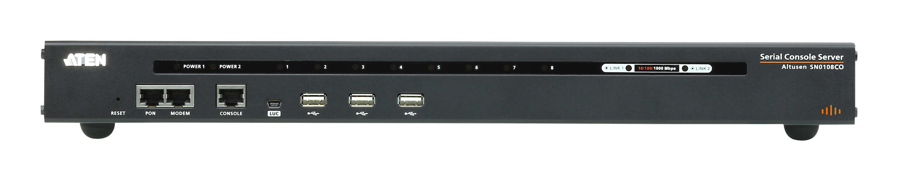 ATEN PREMIUM SN0108CO Serveur console 8P Série Dual-Alim/IP