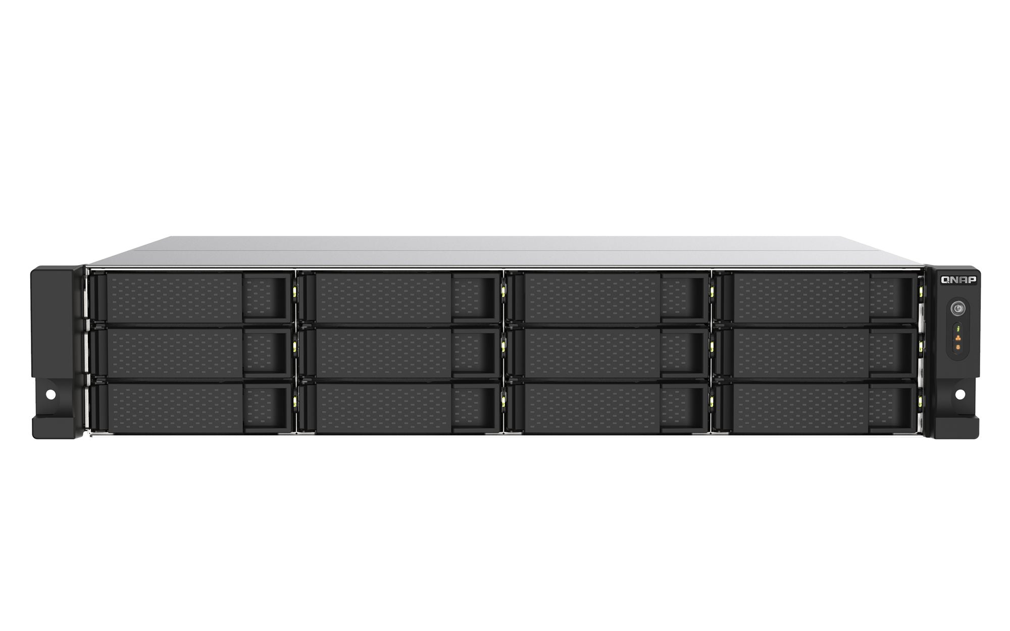 QNAP 12-bay rackmount NAS AMD RyzenV1000
