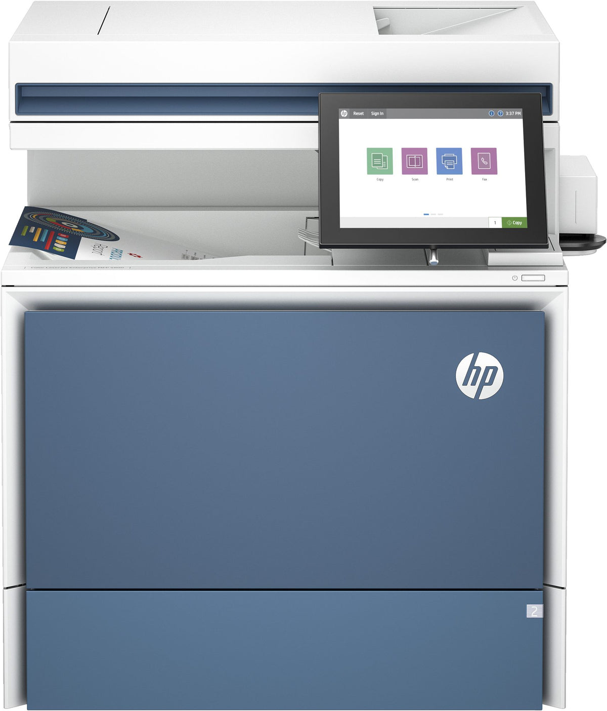 HP Clr LaserJet Ent MFP 5800f Prntr