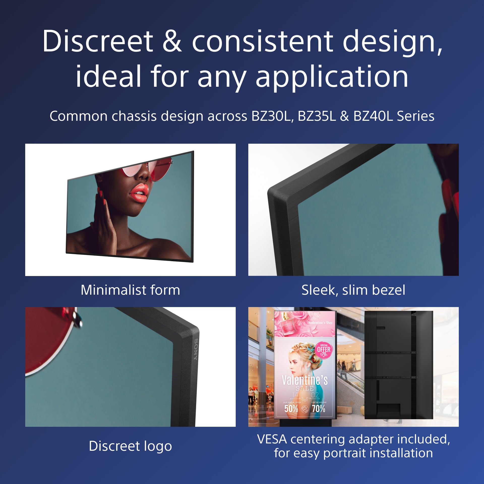 75" Pro BRAVIA LCD 700nit Haze