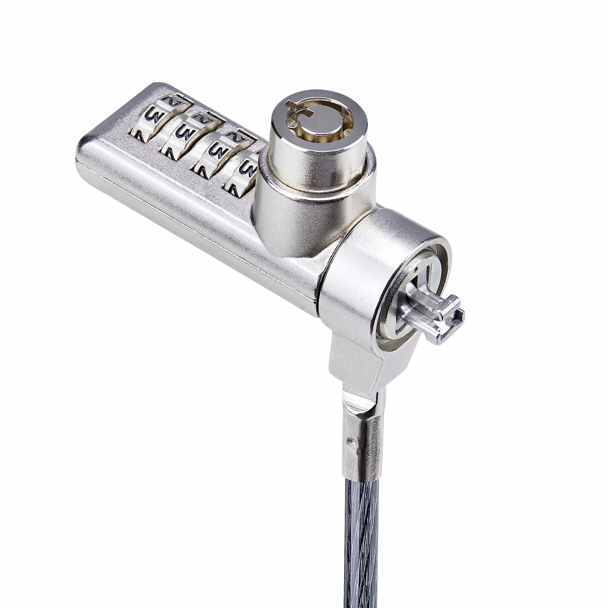 10-Pk Keyed and Combo K-Slot Laptop Lock