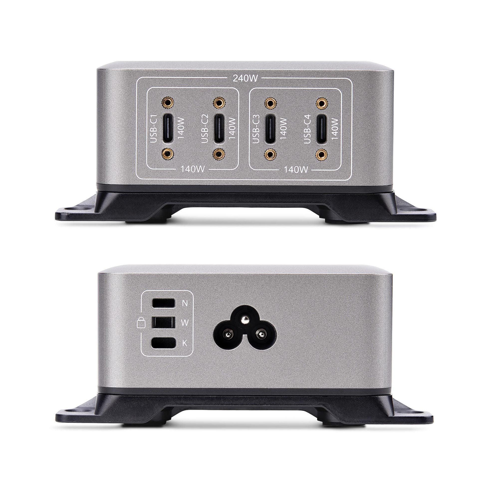 4-Port USB-C Charger 240W Total