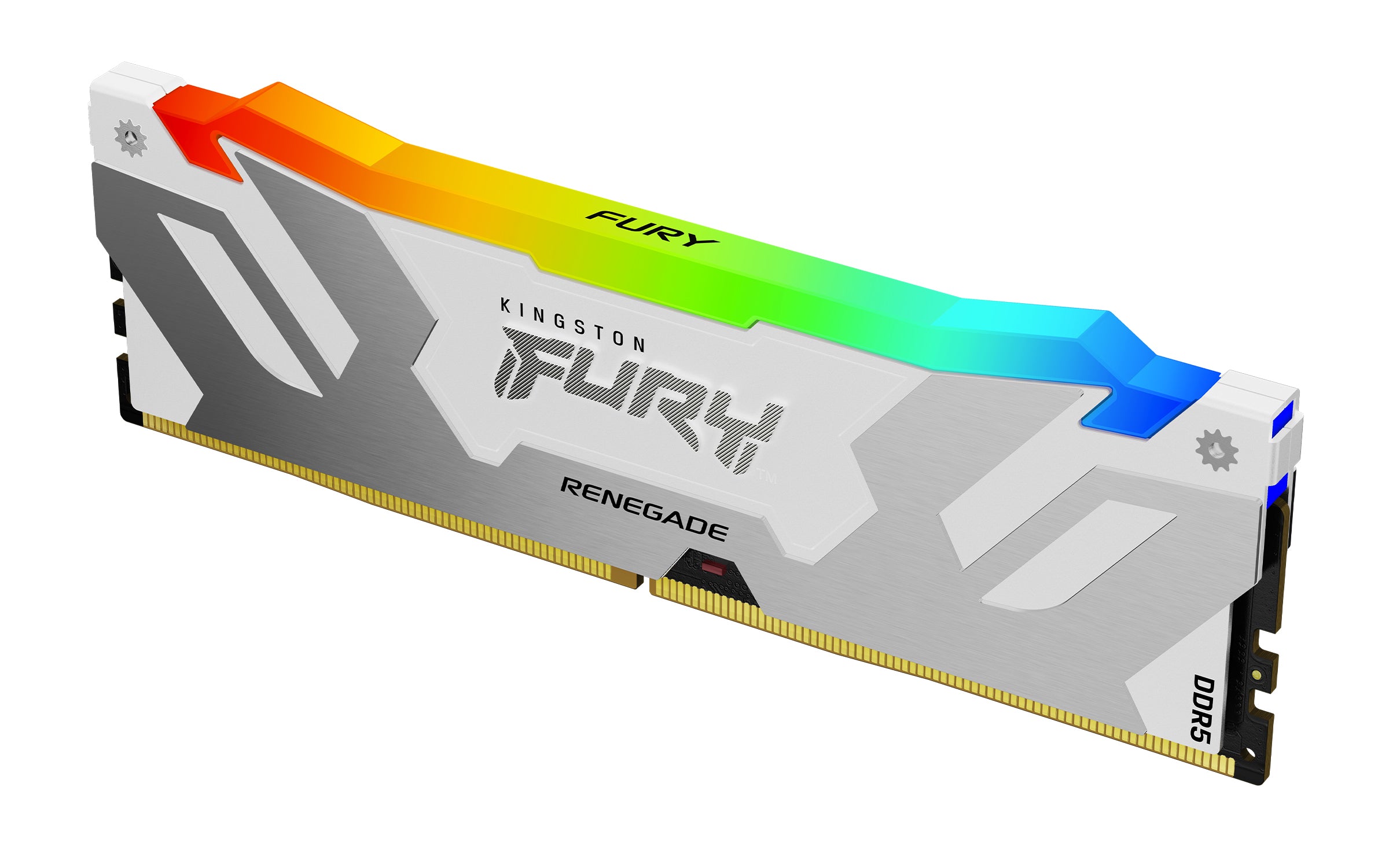 KINGSTON FURY Renegade 16Go DIMM DDR5 6400MT/s DDR5 CL32 RGB White XMP