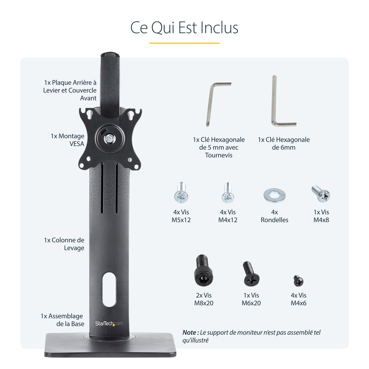 Free Standing Single Monitor Mount/Stand