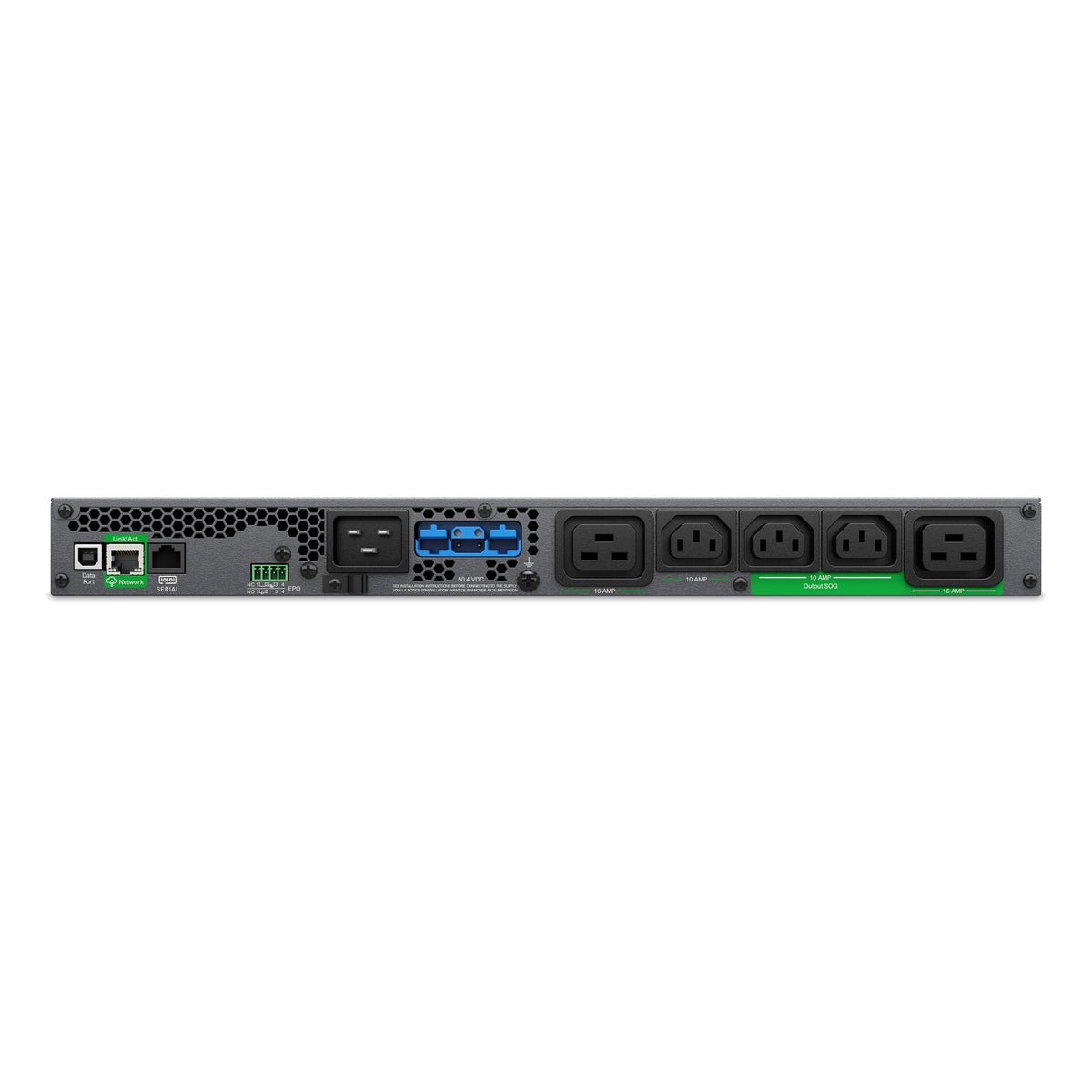 APC Smart-UPS Ultra SRTL2K2RM1UC UPS Rack high density AC 230V 2200Watt 2200VA Li-ion Ethernet USB oc 5 1U silver gray