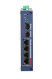 DAHUA- Switch indus. 4 ports PoE (90W), 2 SFP - CHS4206-4ET-